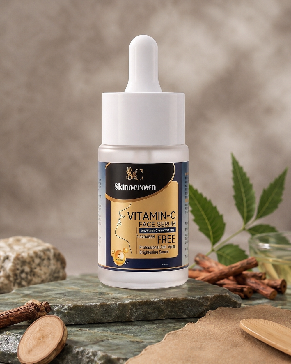 Skinocrown Vitamin C Brightening Face Serum | 30ml