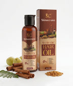 Skinocrown Ayurvedic Hair Oil for Hair Growth & Hair Fall Control | 100ml