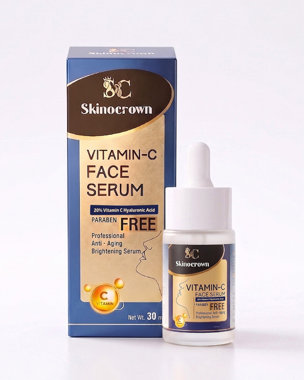 Skinocrown Vitamin C Brightening Face Serum | 30ml
